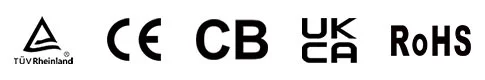 TUV CE CB UKCA ROHS certificate